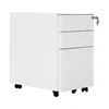 Light Gray Panel rounded-edge mobile cabinet