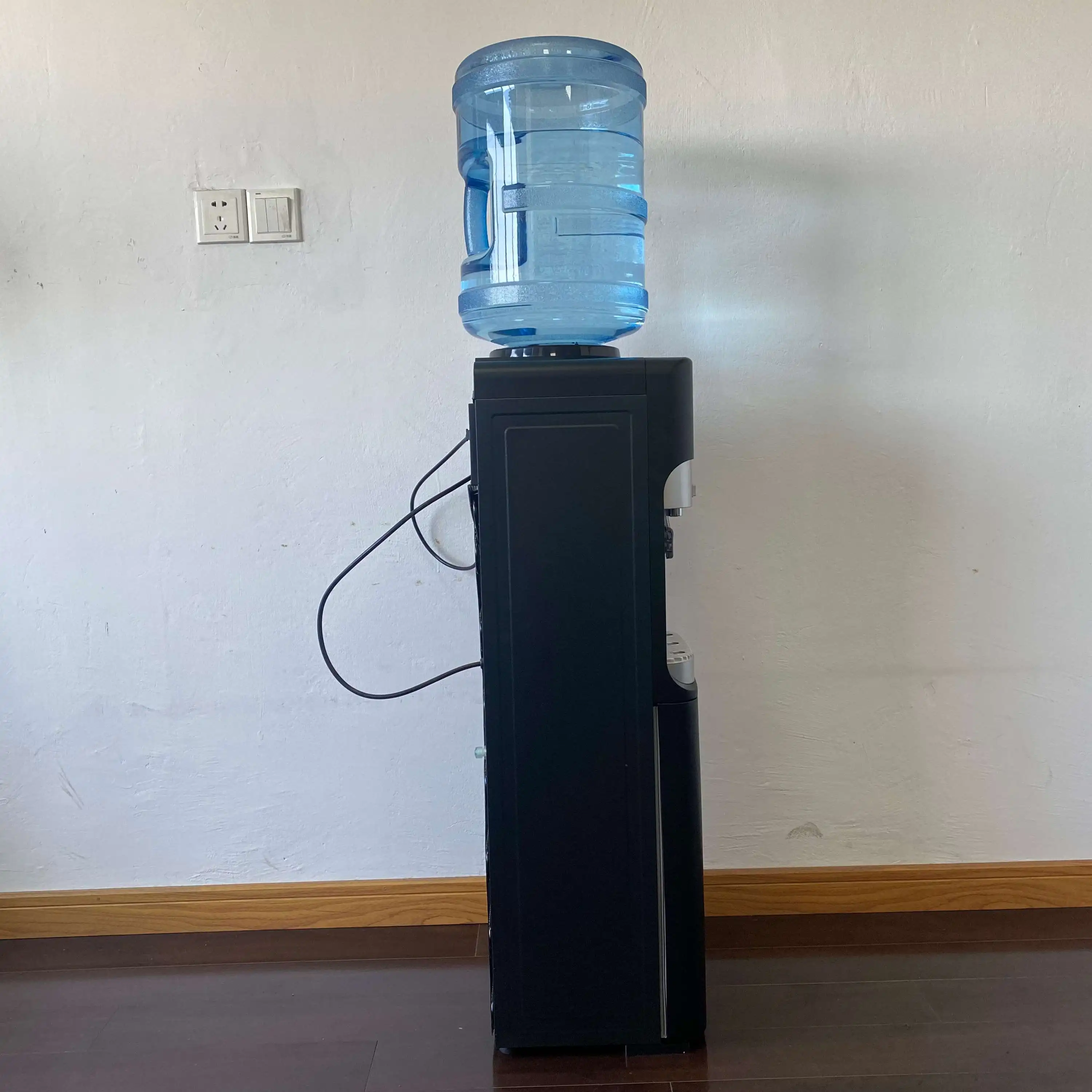 Advanced Top-Loading Standing Water Dispenser with Push-Cup Design Hot, Normal, Cold and Child Safety Lock