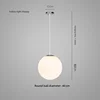 Diametro 40 cm-luce calda