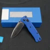 White blade with a blue handle