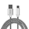 Black with white