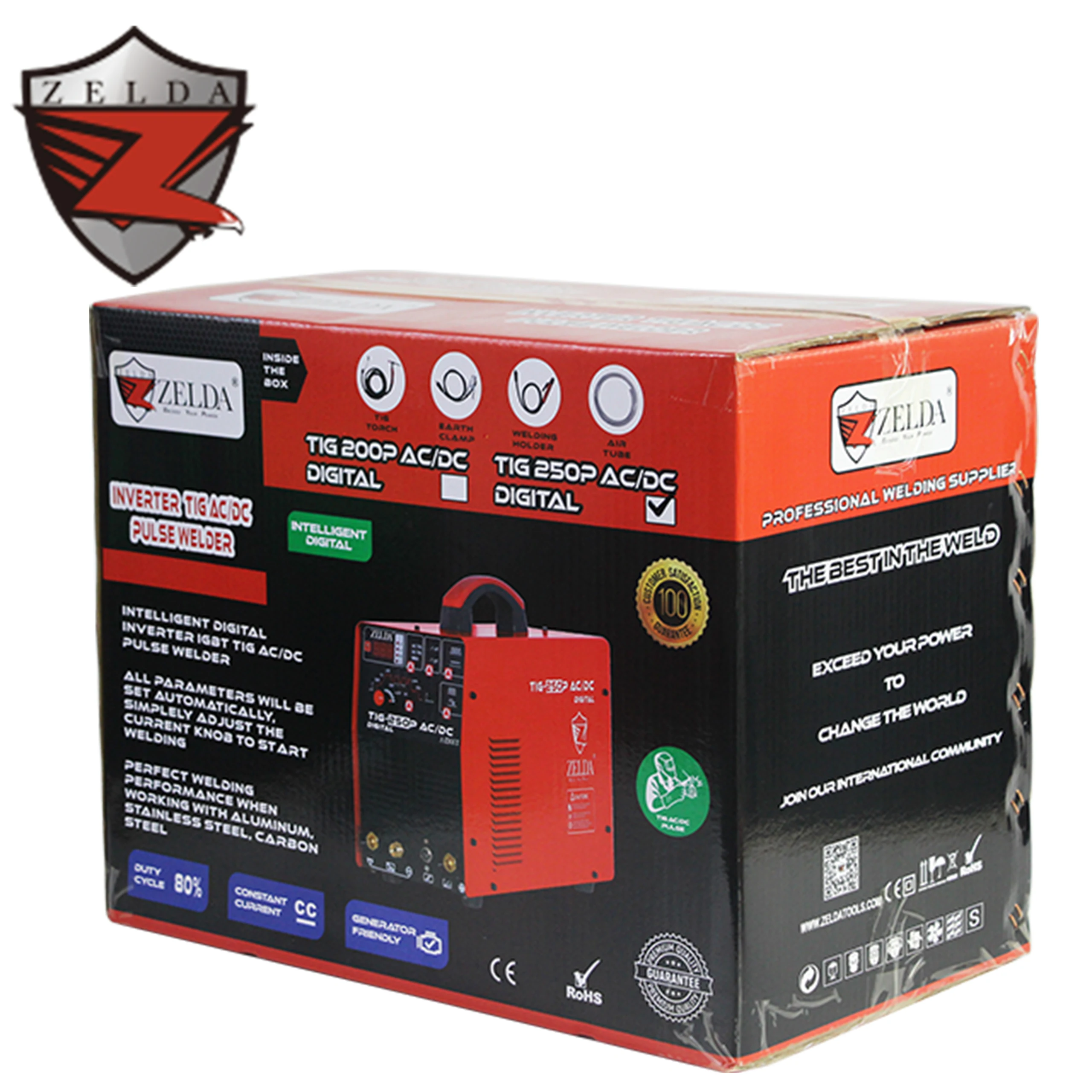 Tig Ac Dc Welding Machine Tig Welder 250amp - Buy Tig Ac Dc Welding ...