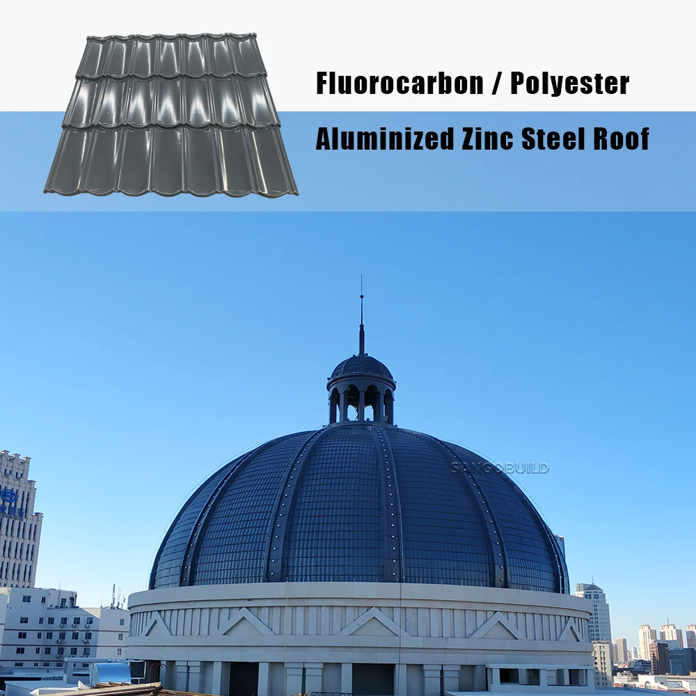 Reusable Color Painted Corrugated Sheet Roof Tile Gi Metal Roofing Ppcg Decorative Zinc Metal Roofs Coated Color Steel Sheet