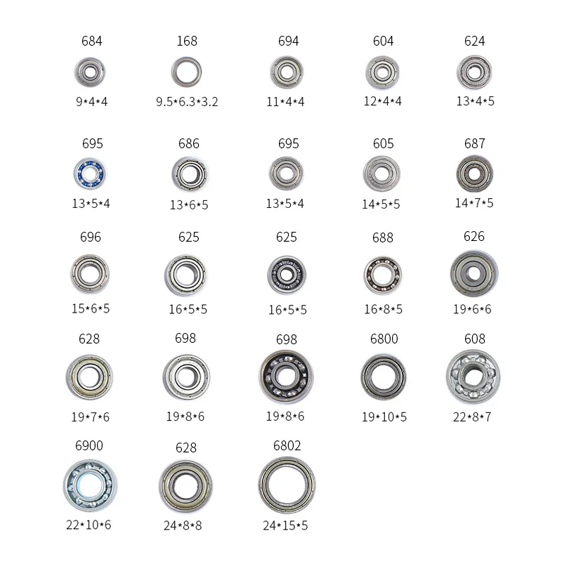 Deep Groove Ball Bearing 6001 6002 6003 6004 6200 6201 6202 6203 6204 6205 6300 6301 6302 6303