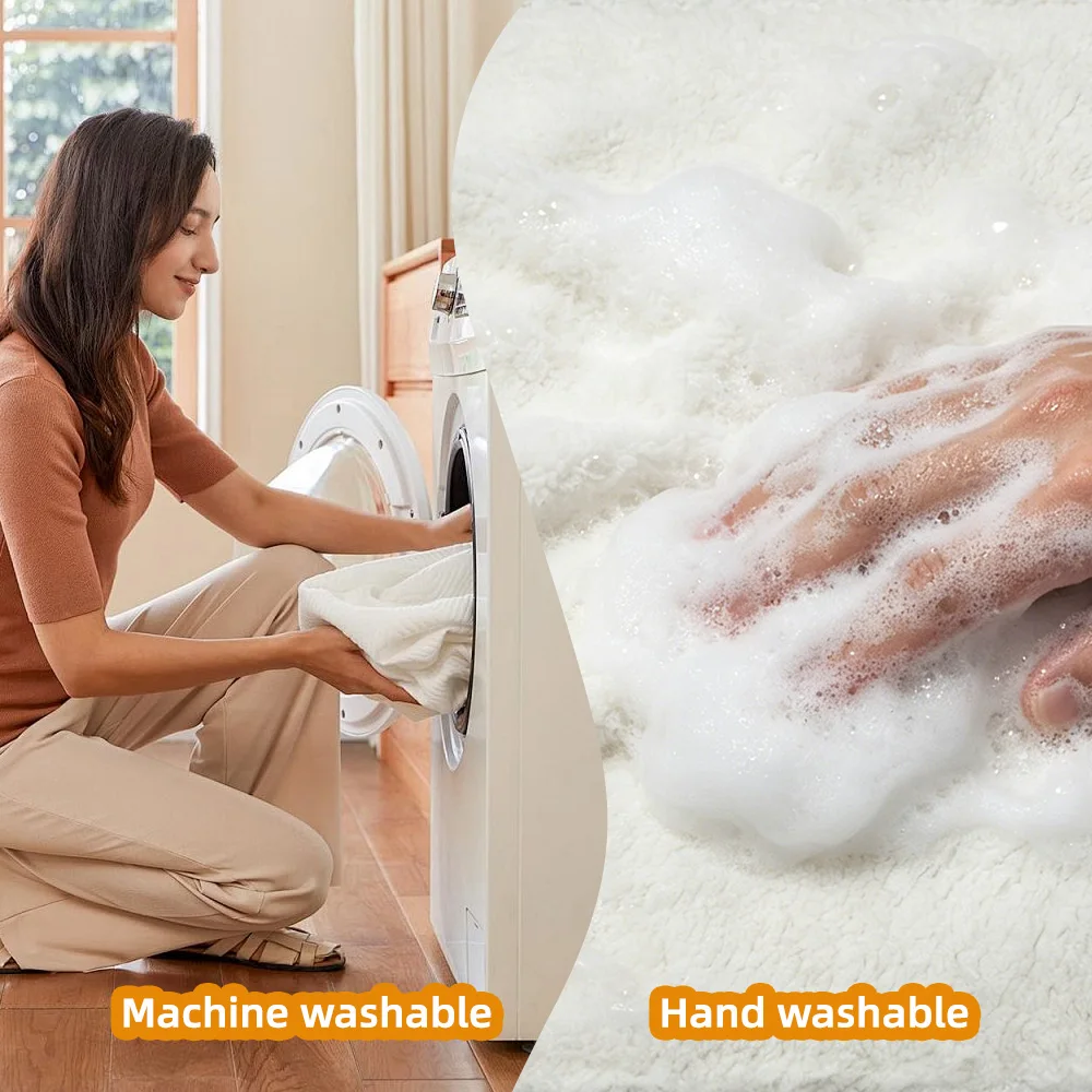 Solid Winter Washable Long Plush 80X55cm Warm Small Animal Sleeping Pe - product detail 6