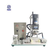 Semi-automatic Single Head Screw Pet Bottle Cap Lock Capping Machine For Plastic