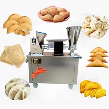 Dumpling Machine Automatic Empanada Maker Machine 4800pcs/h Pierogi Samosa Machine with 1 Free Mold /Custom Mold, 220V/50HZ