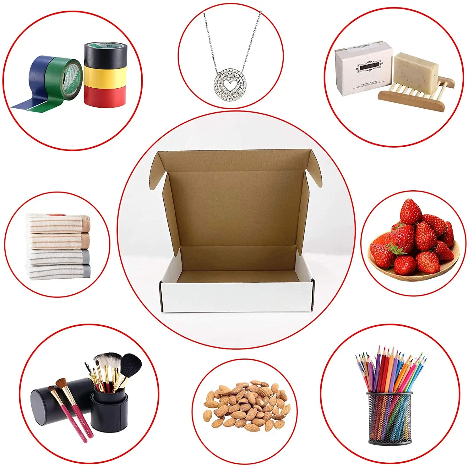 Cheapest Lower Moq Stock Cardboard Packaging Mailing Corrugated
