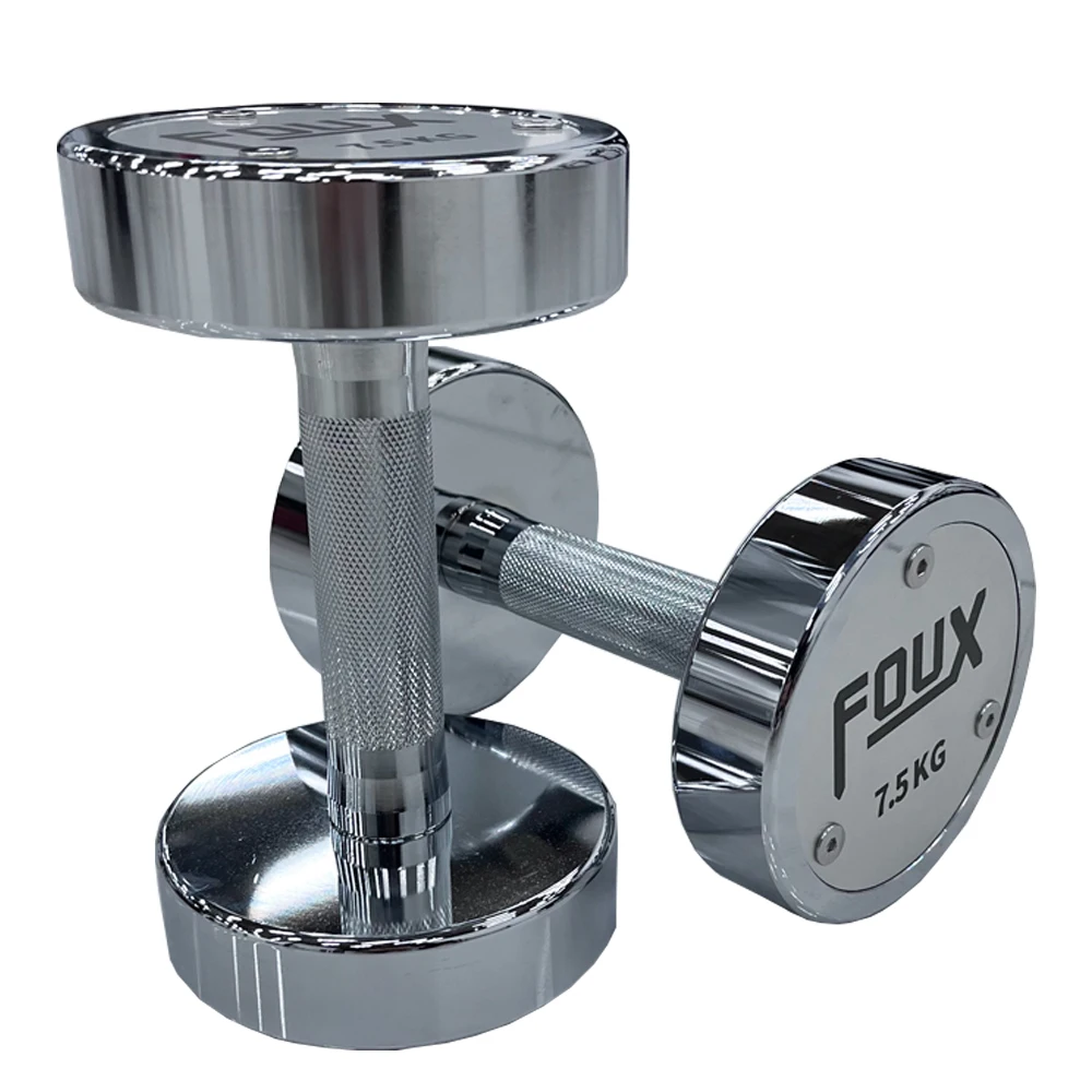 New Steel Gym Strength Equipment Steel Dumbbells Weight Training Electroplated Dumbbell