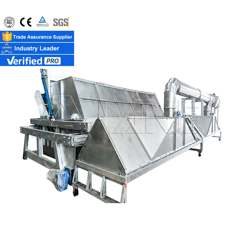 LANE Organic Fertilizer Production Composting Manure Turning Machine Fertilizer Waste Fermentation Pot