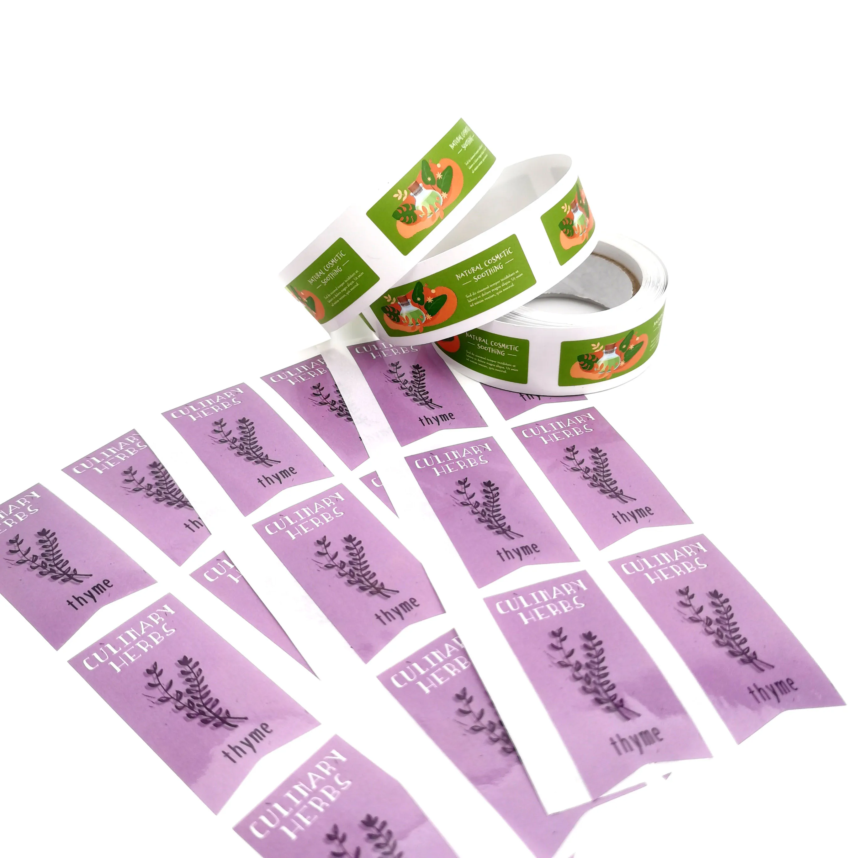 Printing logo Sticker Waterproof Self Adhesive Vinyl Roll Bottle ...