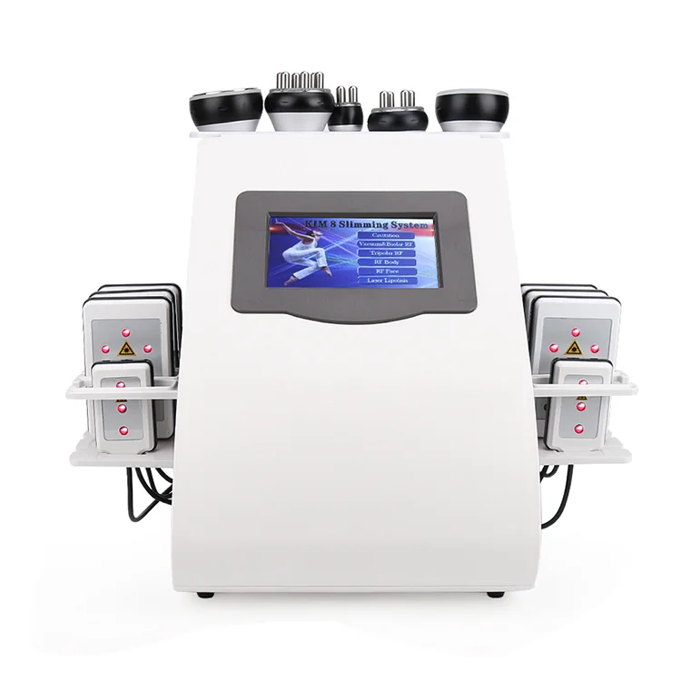 7 In 1 Cavitation Vacuum KIM 8 Slimming System Slimming liposuction RF instrument 40k Cavitation Machine  