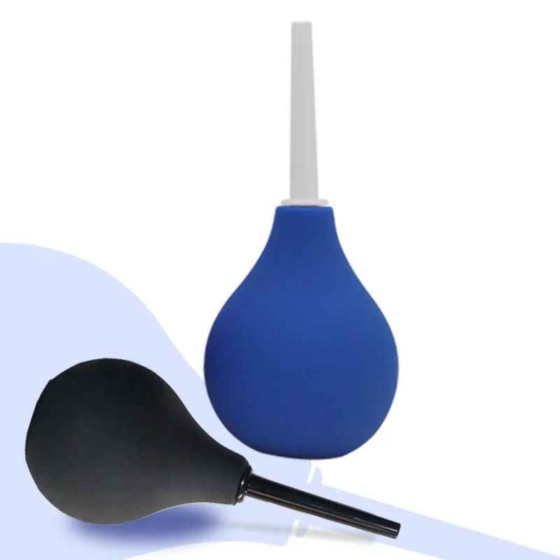 Various Size Colors Anal Enema Bulb Vaginal Douche Flusher Wash Kits