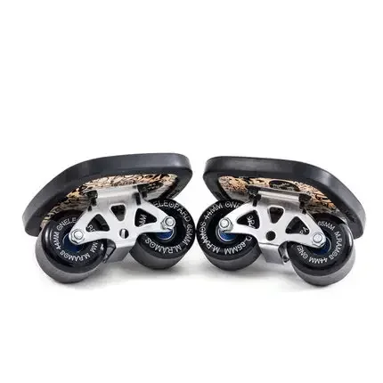 Роликовые дорожные дрифтерные коньки Freeline Pro противоскользящая доска портативный сплит-скейтборд все-в-одном из алюминиевого сплава с полиуретановыми