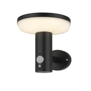 Vertak Classical Court Yard Garden Wall Lamp Led Outdoor Waterproof Solar Garden Wall Light