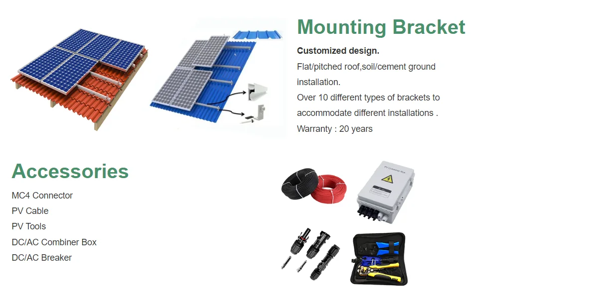 Roof Mounting 10kw Off Grid Solar Panel Power System 10kva Solar ...