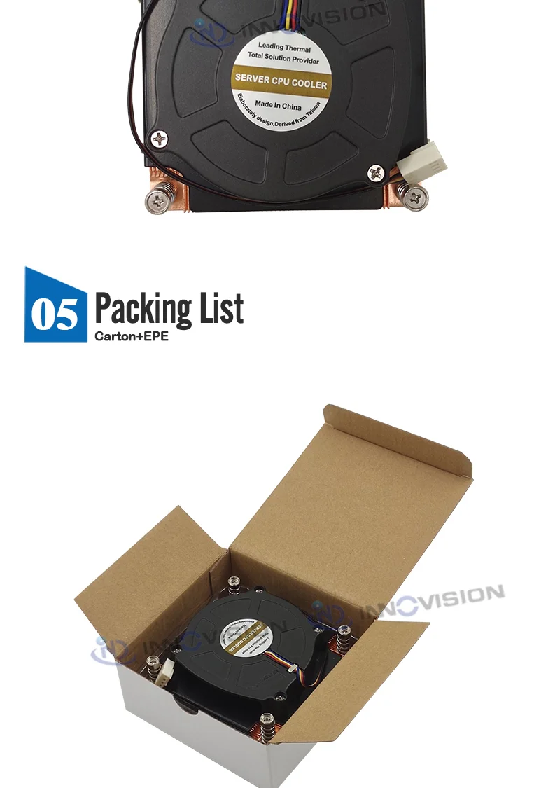 Heatsink Active Cpu Cooler, 1U, LGA1700, 125W, TDP - detail 14