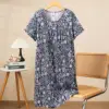 Blu Navy Floreale