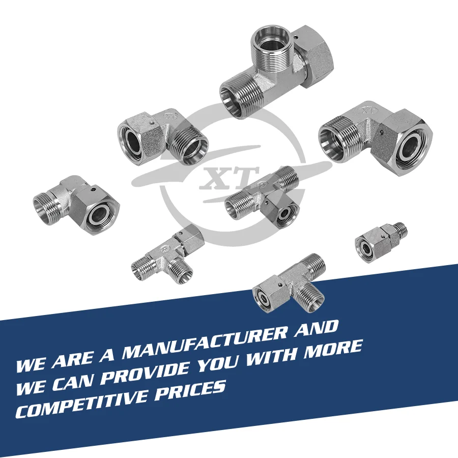 Straight Hydraulic Double Connector Hydraulic Hose Splicer Quick