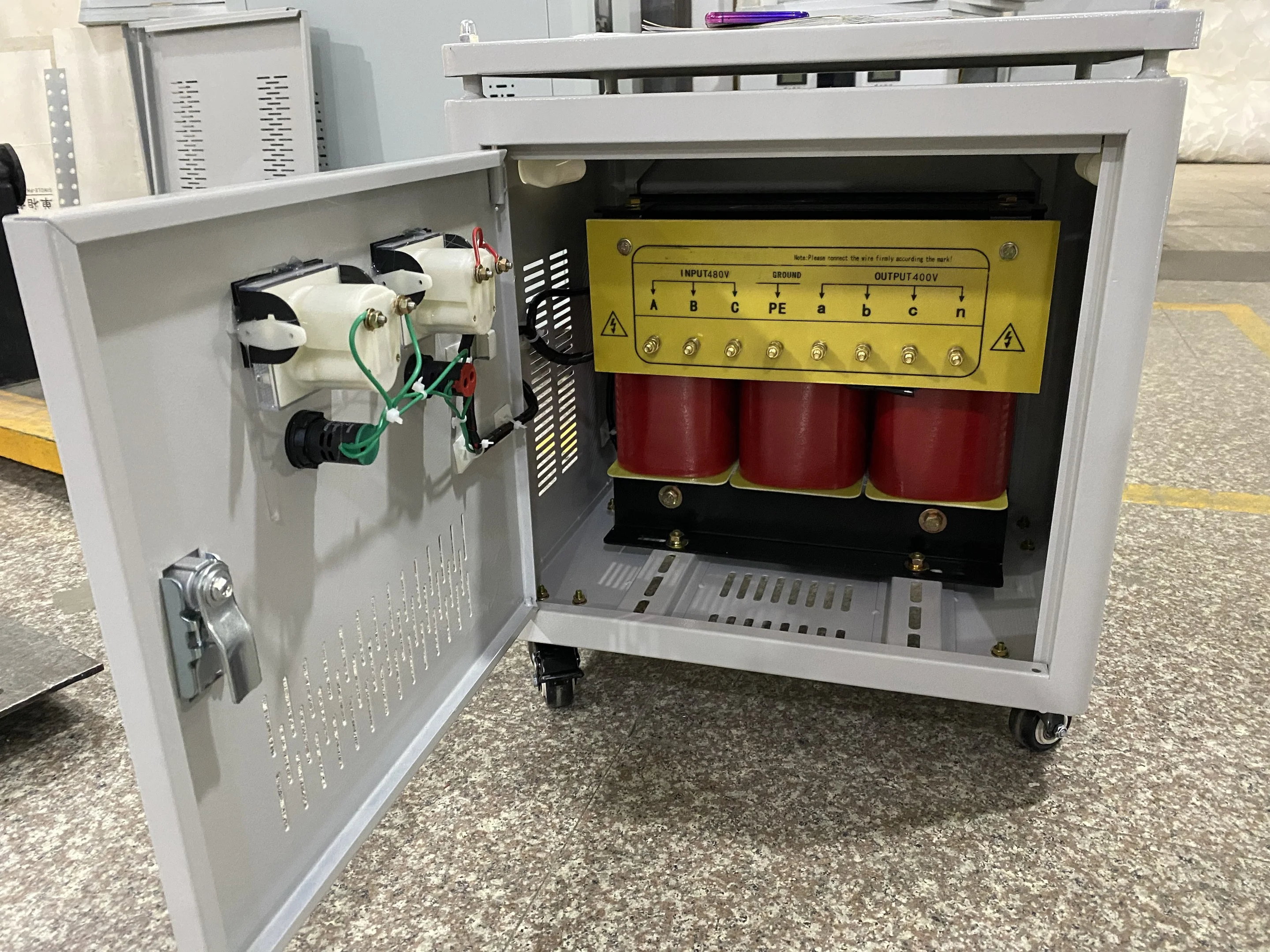 75KVA Three Phase Isolation 3 Phase Transformer 600V 480V 440V 400V to 220V 230V 380v 60Hz Step Down Transformer