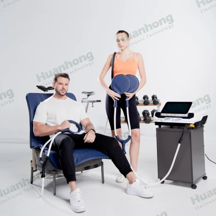 Human Body Physio Magneto 2 in 1 PEMF LOOP Magnetotherapy Machine Pulse Magnetic Machine With Horse Use Interface System