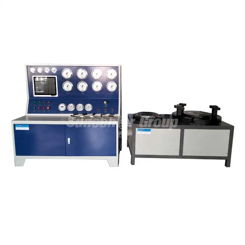 High Pressure Computer Control Air Driven Safety Pressure Relief Valve Test Bench
