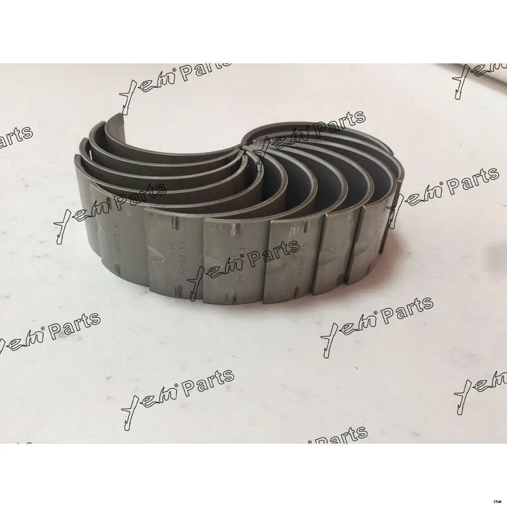 China Originally Produced Engine Con Rod Bearings For Isuzu DA640 Construction Machinery Parts