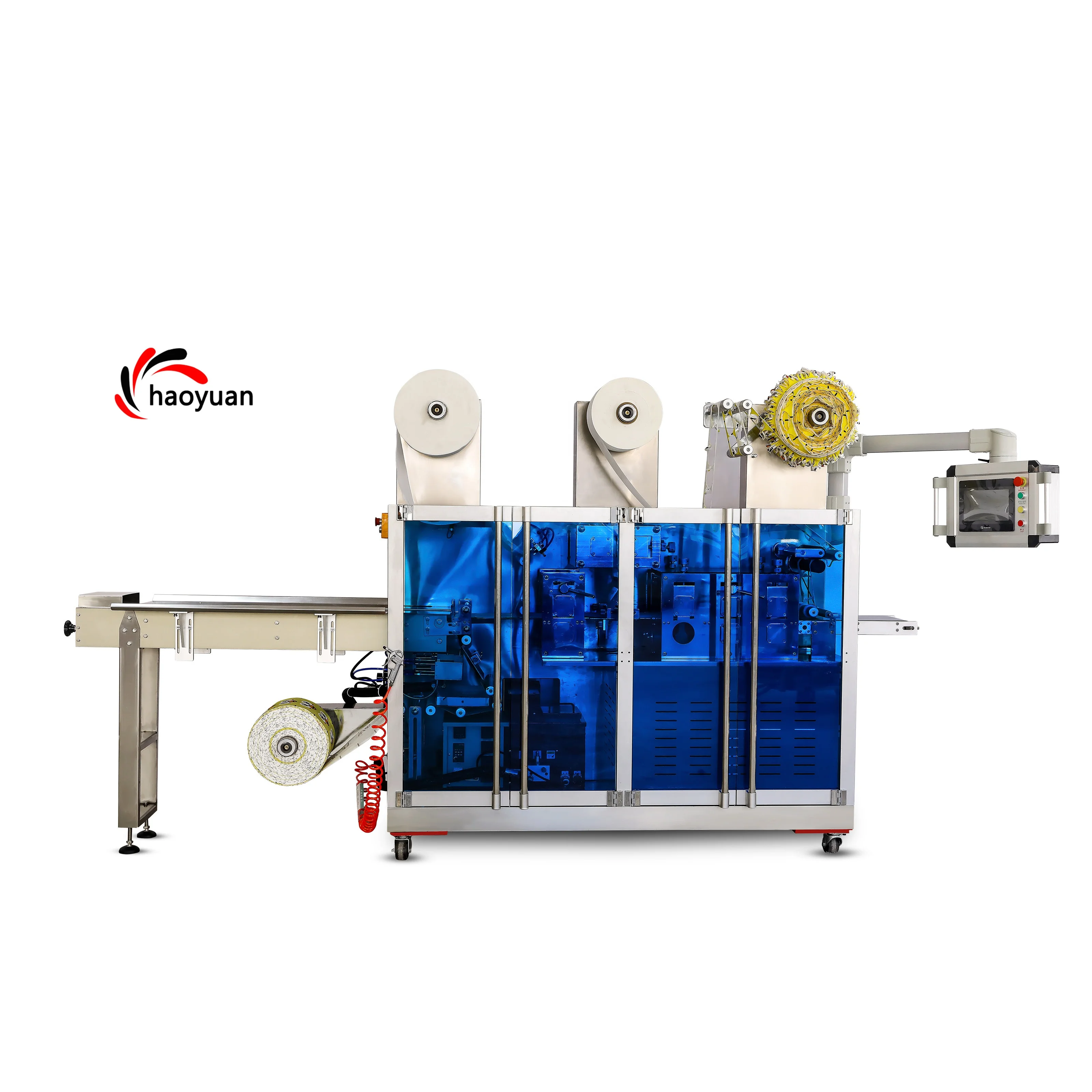HAOYUAN-220 Ultrasonic Steam Eye Pad Eye Mask Making Packing Machine supplier