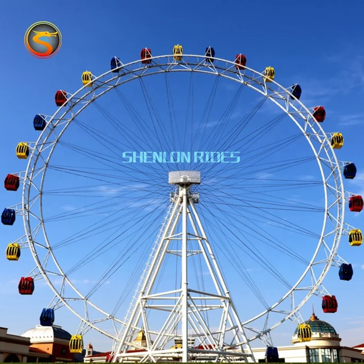 Продажа с завода оборудование для игровых площадок на открытом воздухе 15/20/25 8/30/42/46/50/88 м колесо обозрения коммерческие аттракционы парка