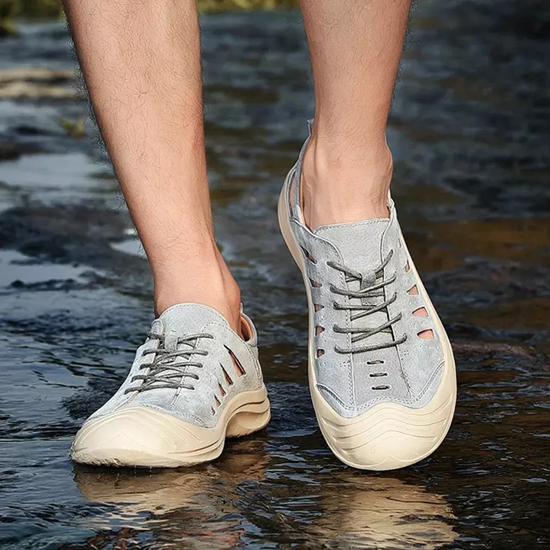 The Manufacturer Sells High Quality Outdoor Hiking Shoes For Men