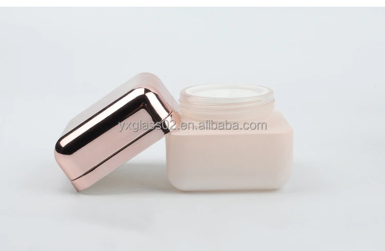 Make up skincare packaging container empty cosmetic bottle foundation glass bottle cosmetic glass packaging container supplier factory