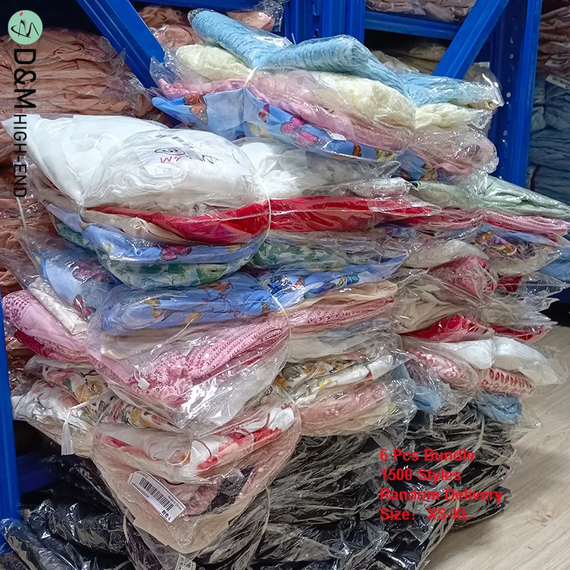 D&m Brand New Mixed Bales Vendor Stock Clothes High Quality Bulk