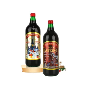 FASTKING Grape Wine 12% Alcohol 1L Low Price China Factory Cross Border Commerce Platforms Overseas Distributors Supply Fast