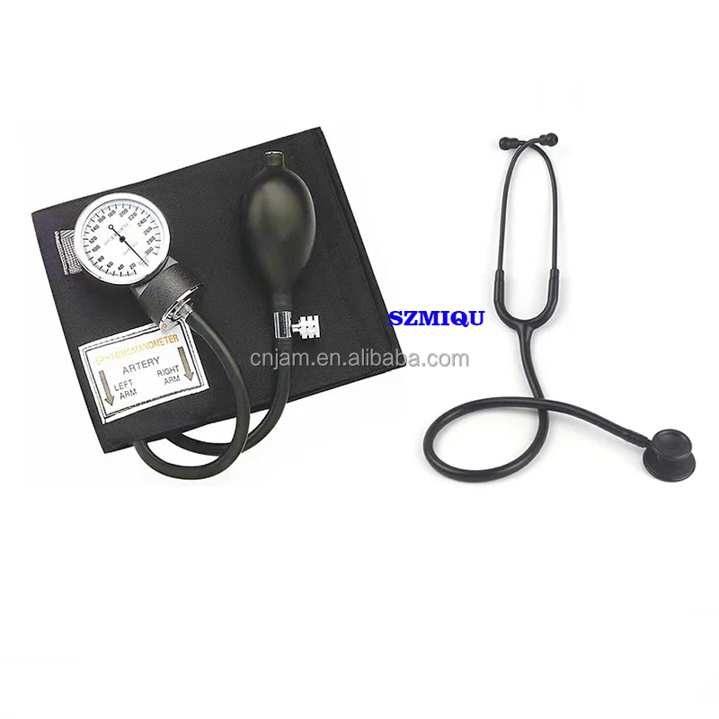 Sphygmomanometer & Stethoscope Kit With Matching Black Carrying Case ...