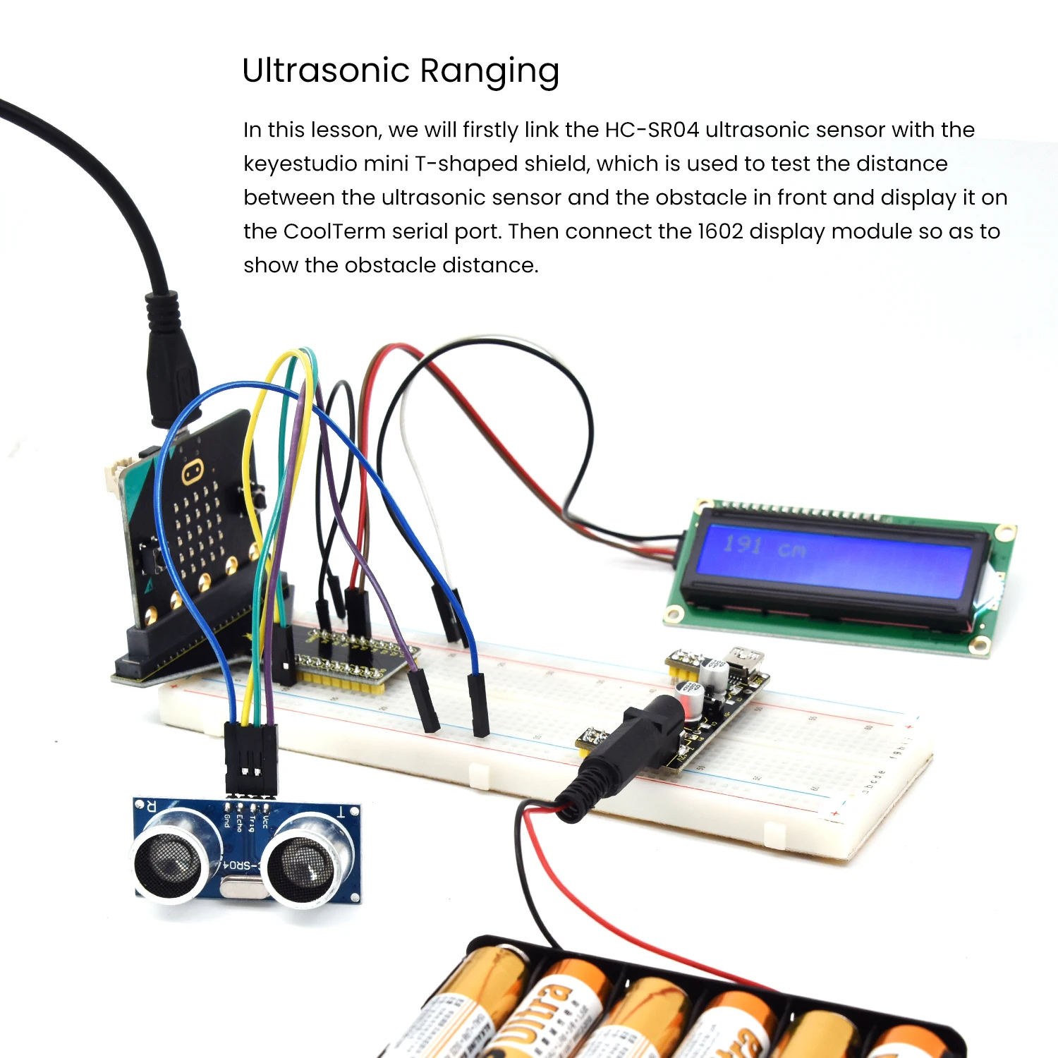 Keyestudio Microbit Basic Starter Kit - DIY Electronic Kit