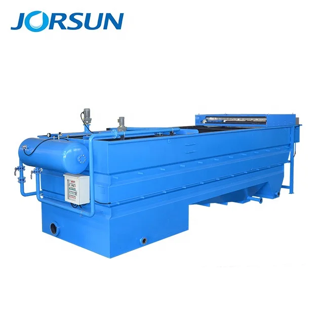 Jorsun Environment Integrated Dissolved Air Flotation With Chemical Reaction Tank Coagulant and Flocculant tank