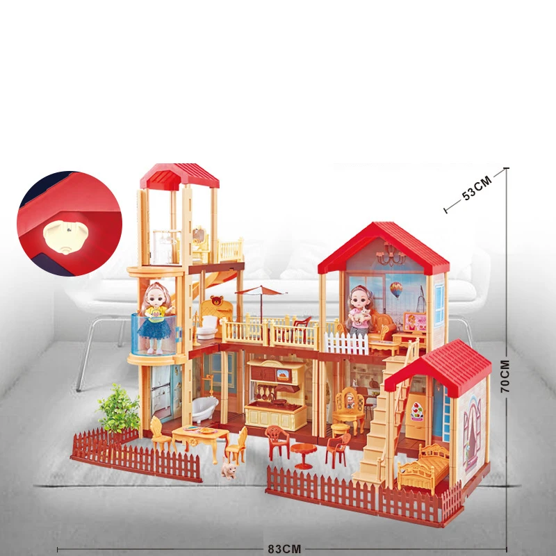 princess big doll house