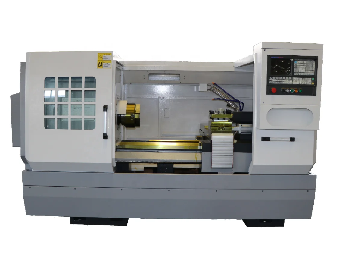 low cost cnc automatic lathe ck6150*1000 flat bed cnc lathe for