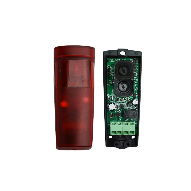 YET611 Wireless Photocell Sensor Beam for Door with Mirror