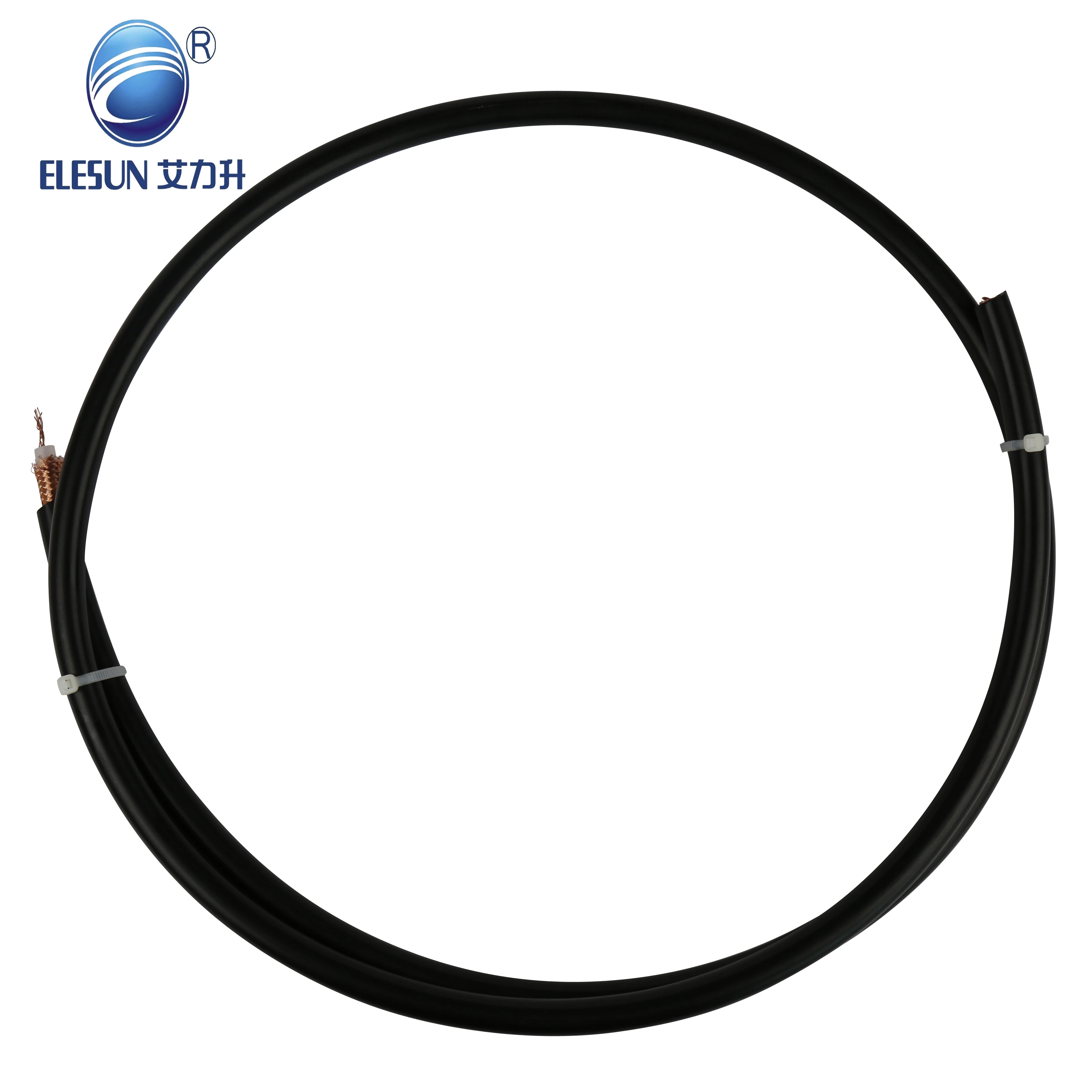 تصنيع كابل-Coaxial منخفض الخسارة بمقاومة 50ohm RG213 RG214 لمحطات الاتصالات اللاسلكية