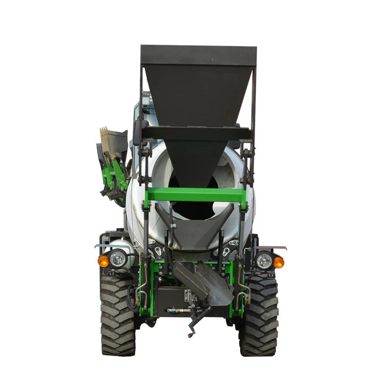 Self Loading Concrete Mixer Mini Cement Mixer Truck Self Propelling and Rotating