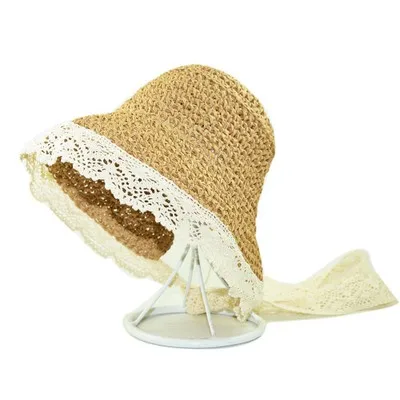 Estate New Coreano Del Merletto Dei Bambini Di Paglia Cappello Di  Protezione Solare Esterna Del Cappello Pescatore - Buy Cappello Da Pescatore ,Cappello Di Paglia Cappello Da Pescatore,Cappello Estivo Da Sole Product on