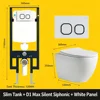 D1 max-ultra-quiet-glaze-powerful flushing-slim water tank