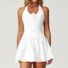 9224 Vest, 9224 Skirt, Corsage - Swan White