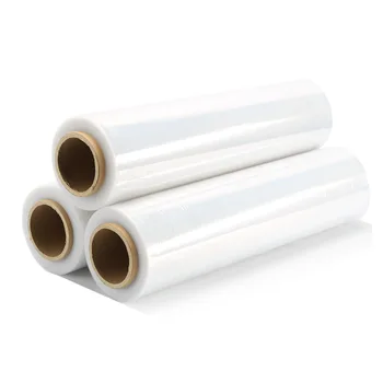 Factory Price lldpe transparent plastic manual strech smart shrink wrap polypropylene stretch covering film