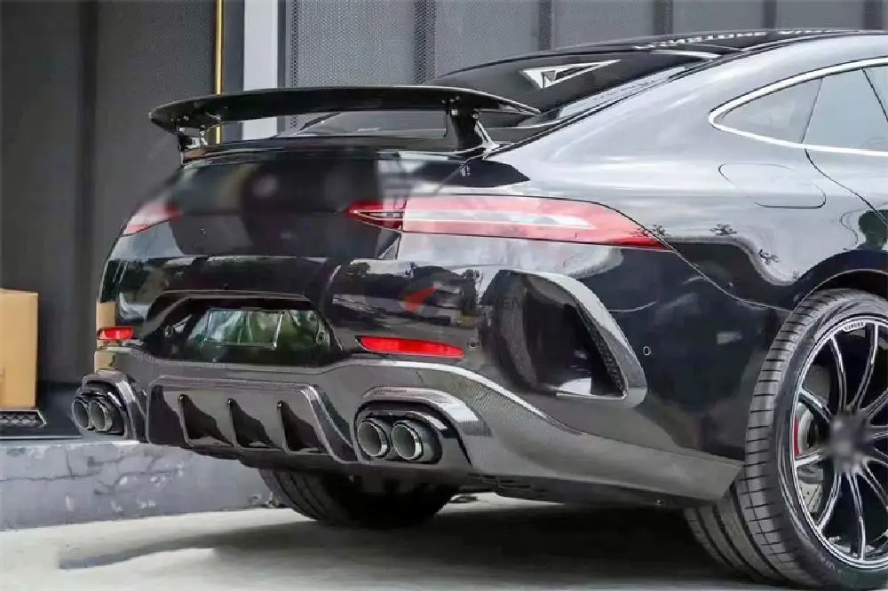 Car Exterior Conversions For Benz Amg Gt63 53 43 B-style Carbon Fiber ...