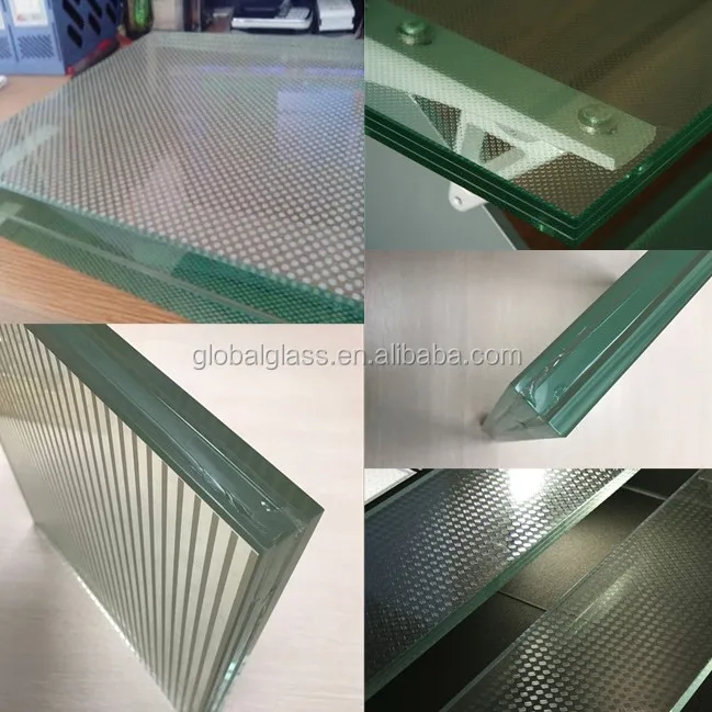Unique Design Non slip Tempered Glass Floor Triple Laminated Glass Sky Walk
