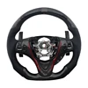 Carbon fibre+led+Red Stitching+Carbon Paddles