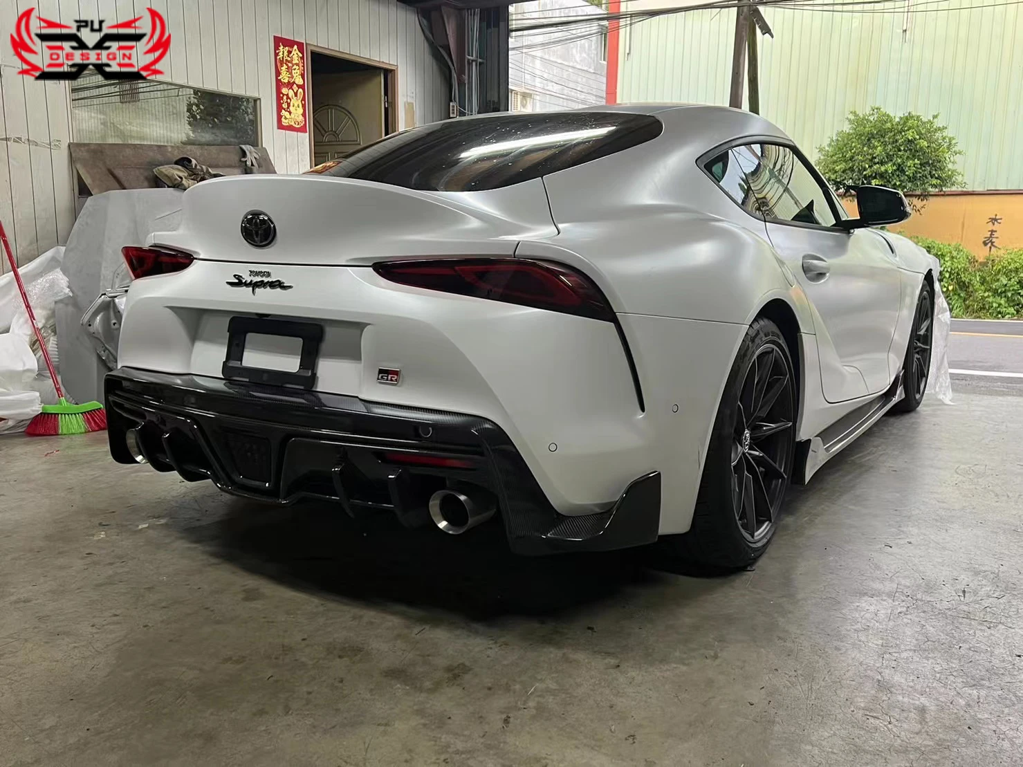 Wholesale for Toyota Gr Supra A90 A91 Mk5 Carbon Fiber Fiber Front Lip ...