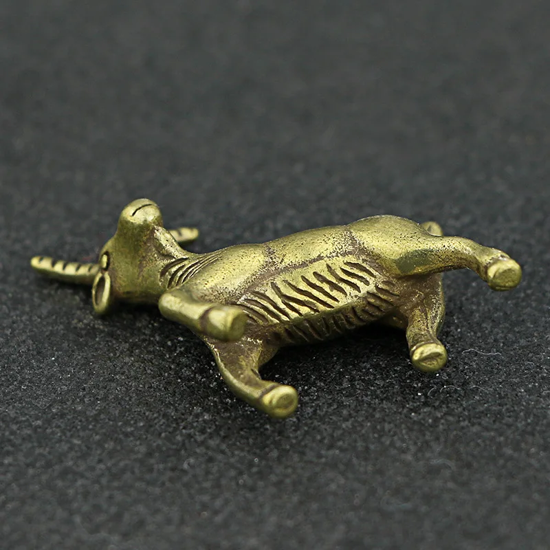 animal brass goat statue decorative toy